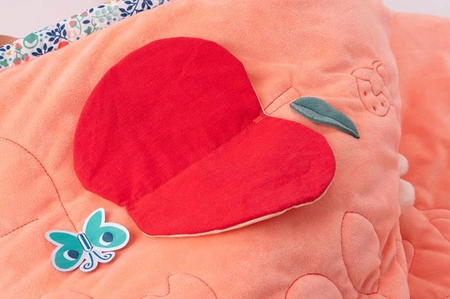 LILLIPUTIENS Aktywizująca mata do zabawy i śpiwór 2w1 Sarenka Stella 0 m+