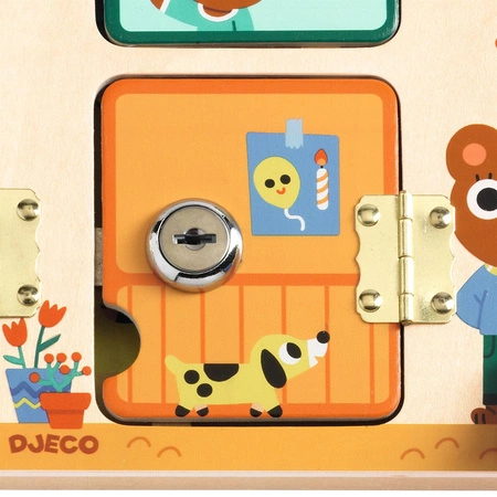 Zabawka manualna domek CABANALOCK DJ01659