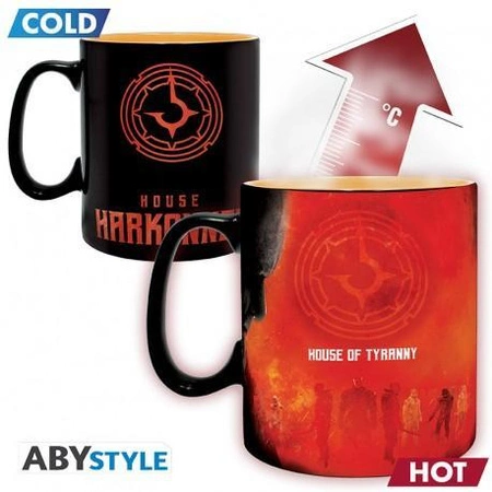 DUNE - Mug Heat Change - 460 ml - Atreides vs Harkonnen / kubek termoaktywny DIUNA - Atreides vs Harkonnen - ABS