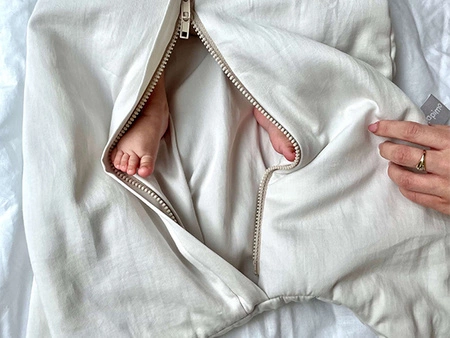 Śpiworek z nogawkami 1.0 TOG zielony PIAPIMO