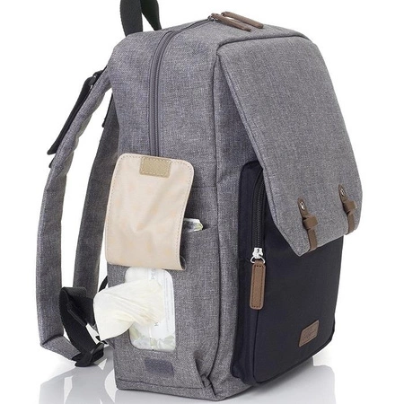 Babymel Plecak dla Taty George Black/Grey