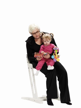 Krzesełko do karmienia Baby Dan DANCHAIR białe