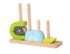 Kreatywne Drewniane Klocki Przestrzenne 3d Classic World Sowa