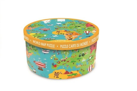 Scratch, Puzzle Mapa Świata