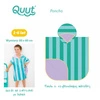 QUUT Dwustronne poncho kąpielowe dla dzieci Lagoon