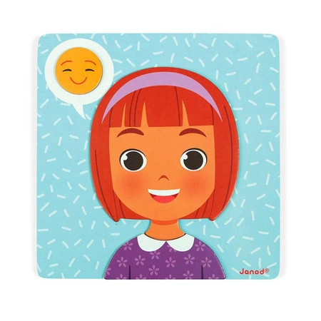 Magnetyczna układanka Emocje, Janod