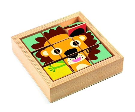 Układanka w drewnianej ramce TOURNANIMO DJ01953