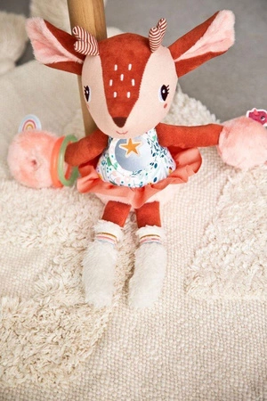 LILLIPUTIENS Przytulanka aktywizująca wielofunkcyjna Sarenka Stella 9 m+