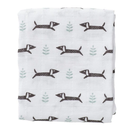 Fresk Pieluszki muślinowe zestaw 2 szt. 70 x 60 cm Piesek