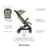 Easywalker Miley² Kompaktowy wózek spacerowy z torbą transportową Sage Green
