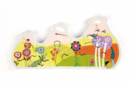 Oops Puzzle Dwustronne Biedronka 18m+