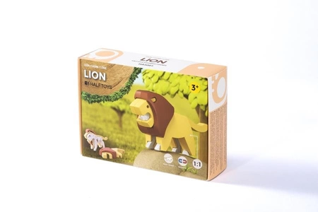 Halftoys Składany Lew Magnetyczny