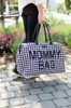 Childhome Torba Mommy Bag Pied de Poule
