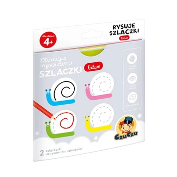 Dłuuugie rysowanki rysuję szlaczki łatwe 4+ czuczu