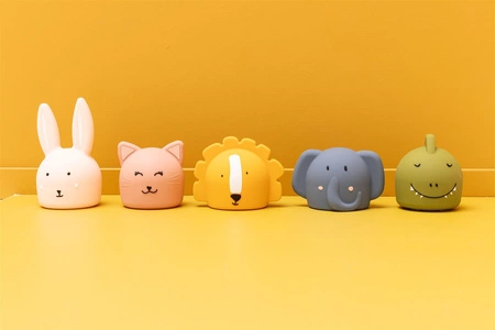 Silikonowa lampka nocna - Królik Trixie Baby