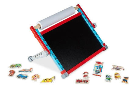 Tablica edukacyjna dwustronna dla dzieci 3w1 Psi Patrol Melissa and Doug 33274