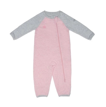 Juddlies Organic Raglan Pajacyk Pink S