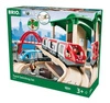 BRIO World Zestaw Kolejowy z Dworcem