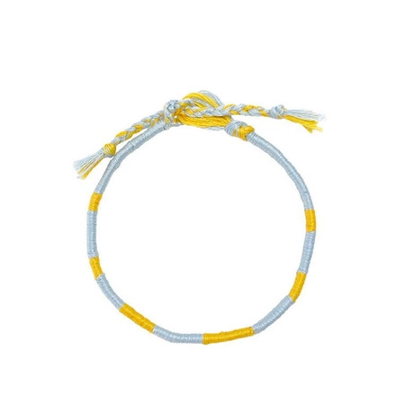 Zestaw kreatywny do tworzenia biżuterii Tęczowe bransoletki 30 szt. 8+, Janod