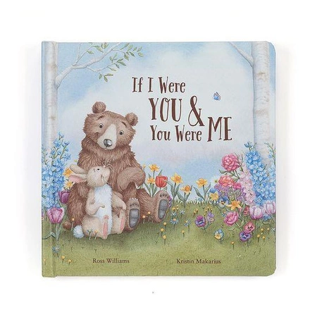 JellyCat If I Were You And You Were Me książka 21x21cm