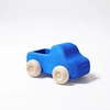Samochodzik na kółkach, niebieski, 1+, Grimm's