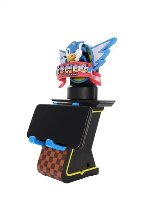 Retro Logo Podstawka pod Telefon/Pada LED Sonic The Hedgehog