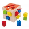 TOOKY TOY Drewniany Sorter Kształtów Kostka Edukacyjna