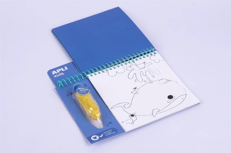 Kolorowanka wodna Apli Kids - Morze