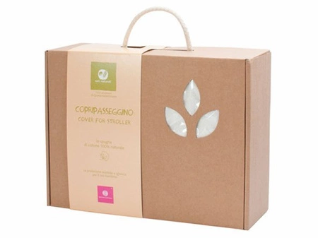 Pokrowiec bawełniany frotte na wózek 0m+ QUARANTA SETTIMANE