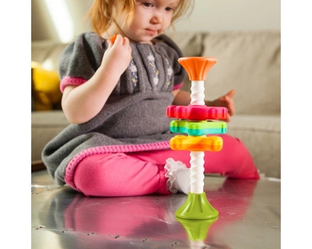 Zakręcone MiniSpinny Fat Brain Toy. Wiek 10 miesięcy + - Fat Brain Toys