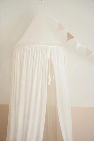 Little Dutch Baldachim muślinowy Soft White CA30193029