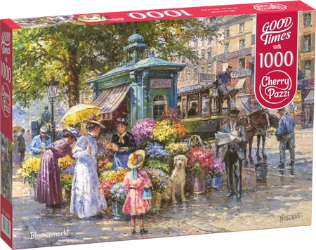 Puzzle 1000 CherryPazzi Blumenmarkt 30226