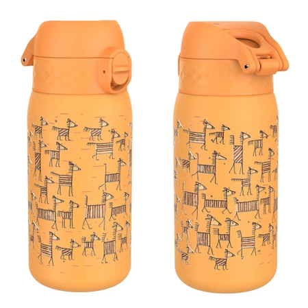 ION8® - Bidon stalowy dla dzieci, ZEBRA 400 ml