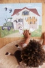 Filibabba Puzzle duże 30 el. Magic Farm