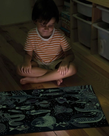 Puzzle świecące w ciemności Apli Kids - Ocean 5+