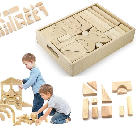 Drewniane klocki Viga Toys 48 elementy