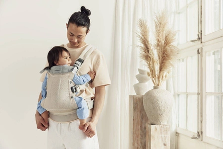 BABYBJORN - nosidełko Harmony 3D Mesh, Kremowy