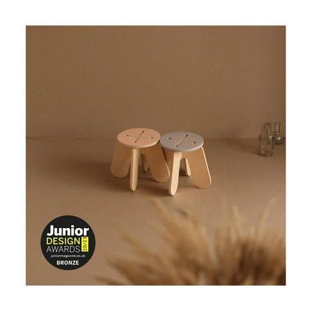 Stołek X, różowy, Babai