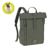 Lassig Green Label Plecak dla mam z akcesoriami Rolltop Up Backpack olive