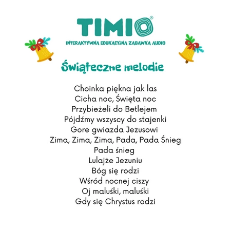 TIMIO Dysk Christmas TMD-C