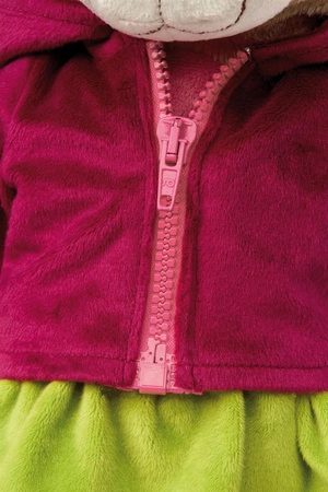 Pluszowa zabawka edukacyjna Króliczek lalka do nauki przebierania sigikid