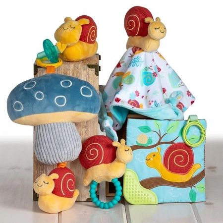 Mary Meyer Przytulanka Sensoryczna Szeleszcząca z Gryzakiem Ślima