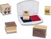 Zestaw drewnianych pieczątek Pojazdy 41901-Melissa & Doug, pieczątki dla dzieci