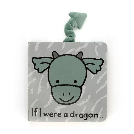 JellyCat - „If I Were A Dragon” Książeczka dla Dzieci