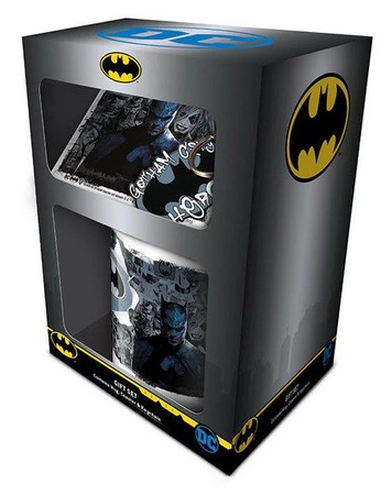 Zestaw prezentowy Batman: kubek, podkładka,brelok