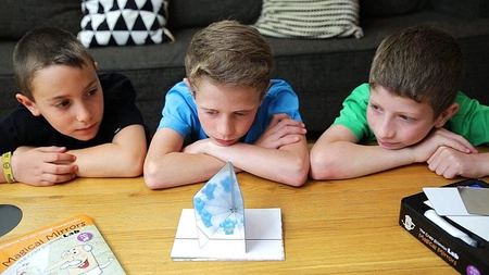 Zestaw do robienia eksperymentów The Purple Cow - Magiczne lustra