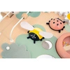 Janod Wielofunkcyjna tablica edukacyjna drewniana Ogród Sweet Cocoon 12m+