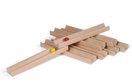 Duży tor kulkowy do gry drużynowej dla dzieci Kulodrom Erzi 42093 gry zespołowe dla dzieci