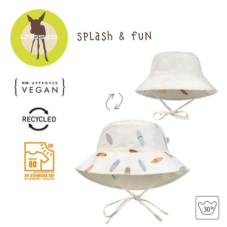 Lassig Kapelusz z filtrem UV80 Splash & Fun Deski surfingowe sea salt, rozm. 46/49