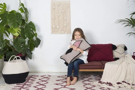 Lorena Canals Poduszka Bereber Burgundy